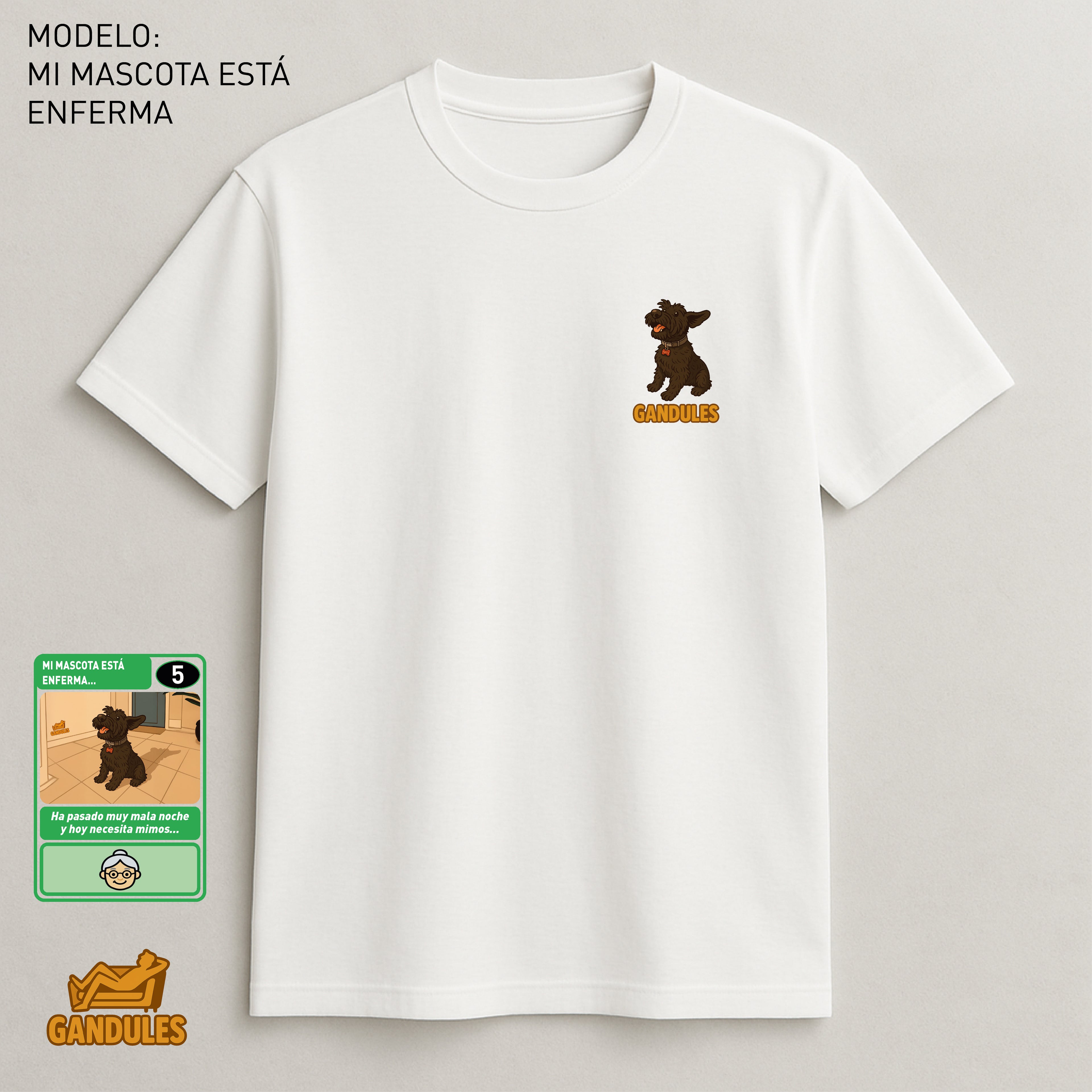 Camiseta mascota Leyis